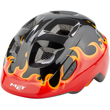 MET HOORAY Kids Helmet Black/Red 2023 0